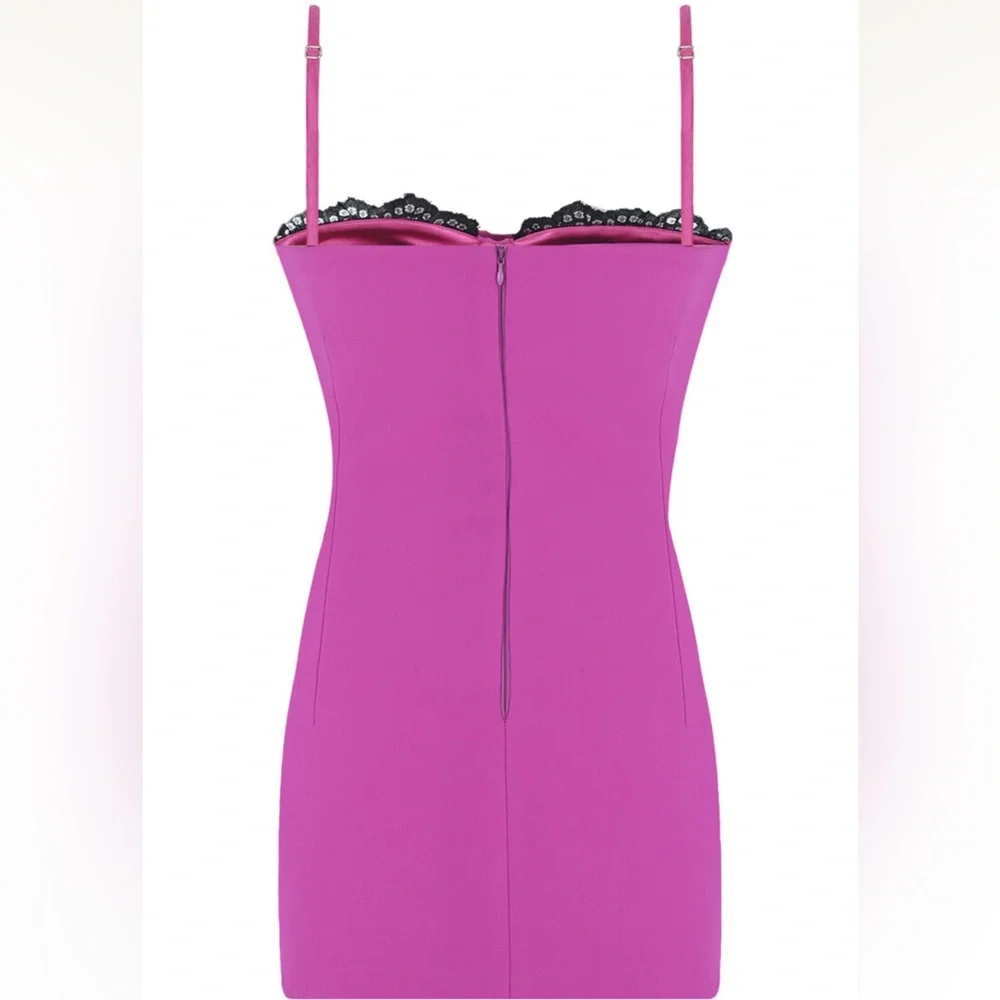 The New Arrivals Ilkyaz Ozel
Noélie Lace-Trimmed Mini Dress (00) - Picture 2 of 5